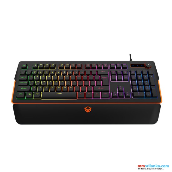 Meetion K9520 RGB Magnetic Wrist Rest Gaming Keyboard (6M)